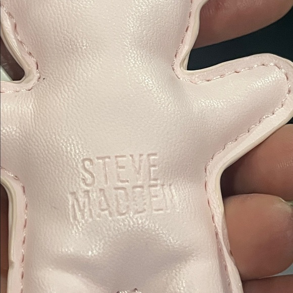 Steve Madden Pink Bear / Pom Pom Bling Bag Charm NWT - Picture 14 of 15
